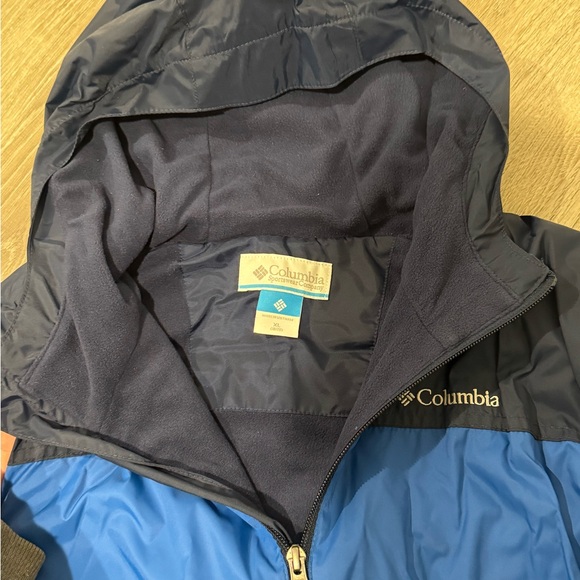 NWOT youth columbia fleece lined rain jacket - Picture 4 of 7